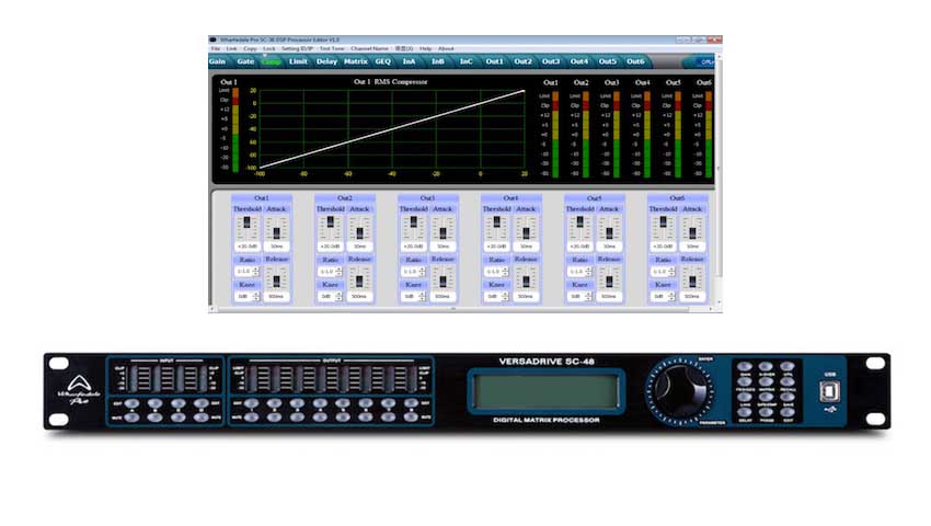 BỘ XỬ LÝ TÍN HIỆU WHARFEDALE PRO VERADRIVER SC48