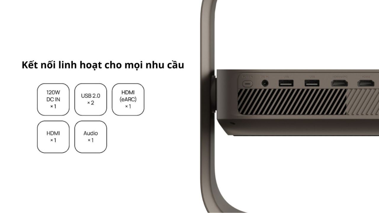 M&aacute;y chiếu Xgimi Elfin flip 4K ch&iacute;nh h&atilde;ng gi&aacute; rẻ