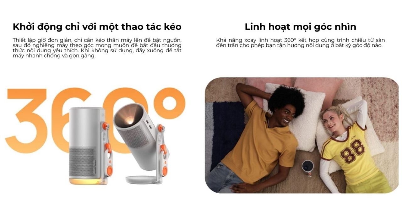 M&aacute;y chiếu Xgimi Mogo4 Laser ch&iacute;nh h&atilde;ng gi&aacute; rẻ