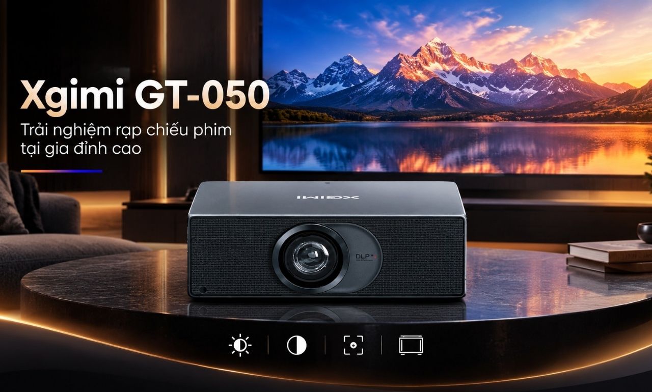 M&aacute;y chiếu Xgimi GT-050 ch&iacute;nh h&atilde;ng gi&aacute; tốt