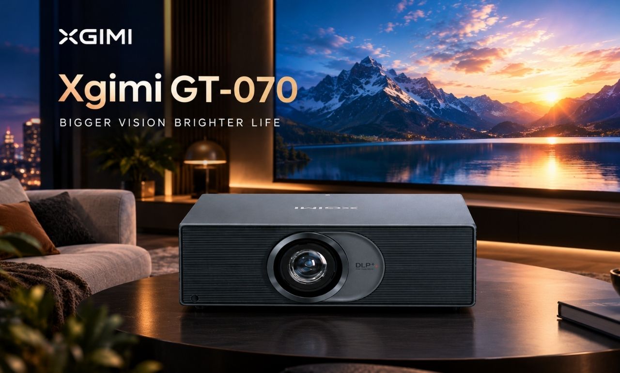 M&aacute;y chiếu Xgimi GT-070 ch&iacute;nh h&atilde;ng gi&aacute; tốt