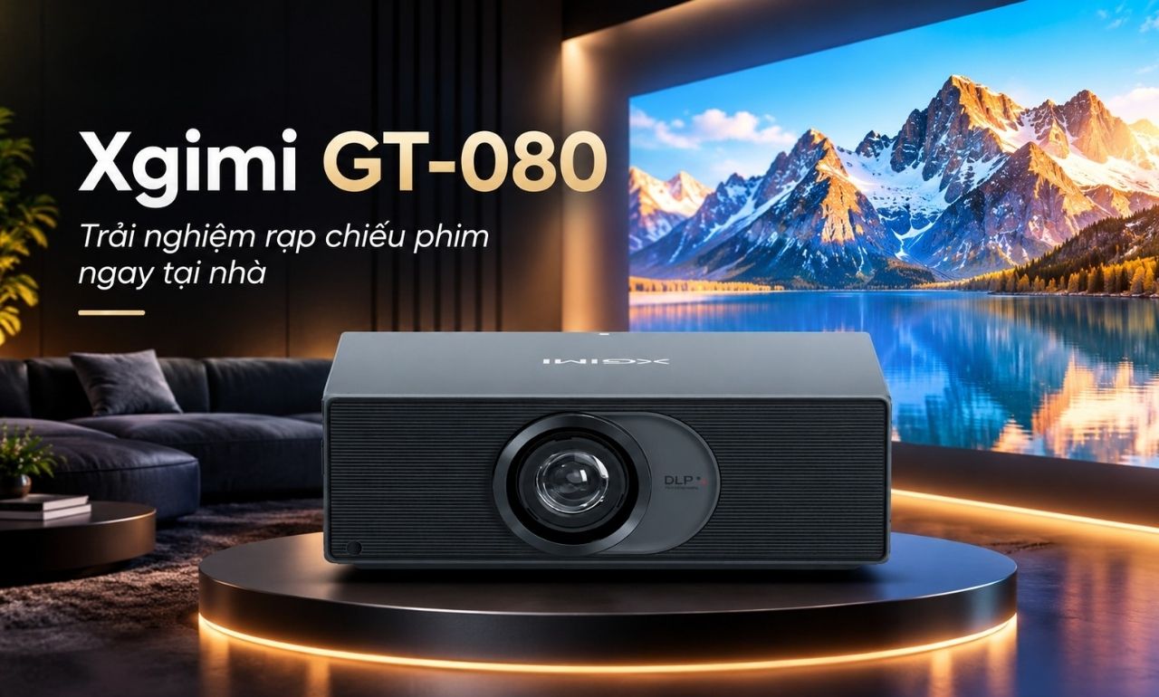 M&aacute;y chiếu Xgimi GT-080 ch&iacute;nh h&atilde;ng gi&aacute; tốt