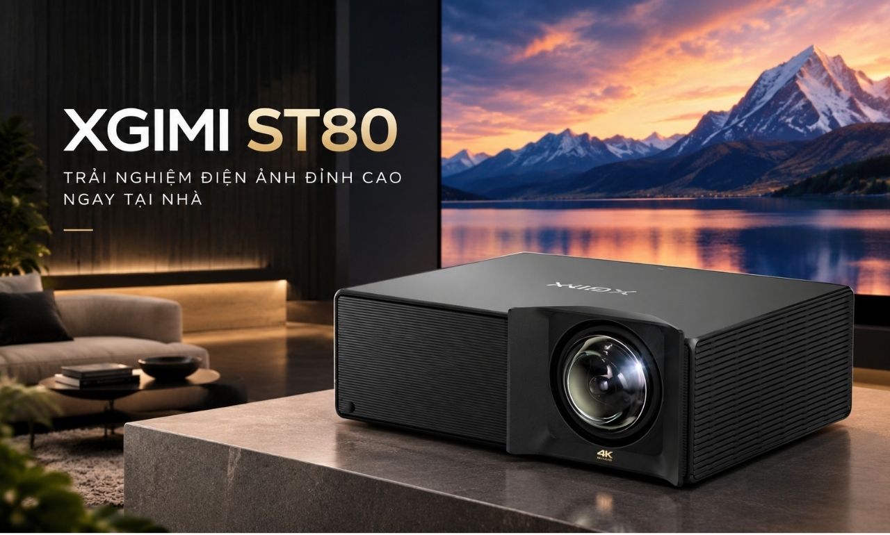 M&aacute;y chiếu Xgimi ST80 ch&iacute;nh h&atilde;ng gi&aacute; tốt