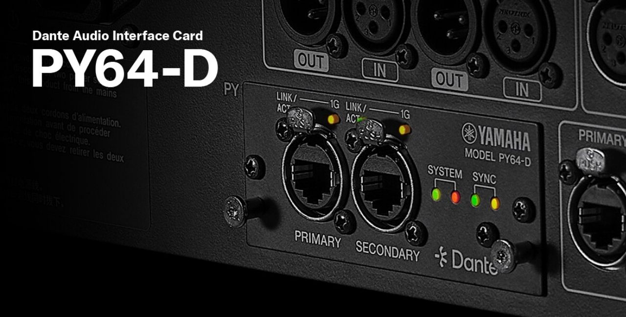 Card Yamaha Dante PY64-D ch&iacute;nh h&atilde;ng gi&aacute; rẻ