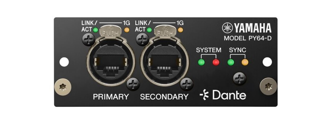 Card Yamaha Dante PY64-D ch&iacute;nh h&atilde;ng gi&aacute; rẻ
