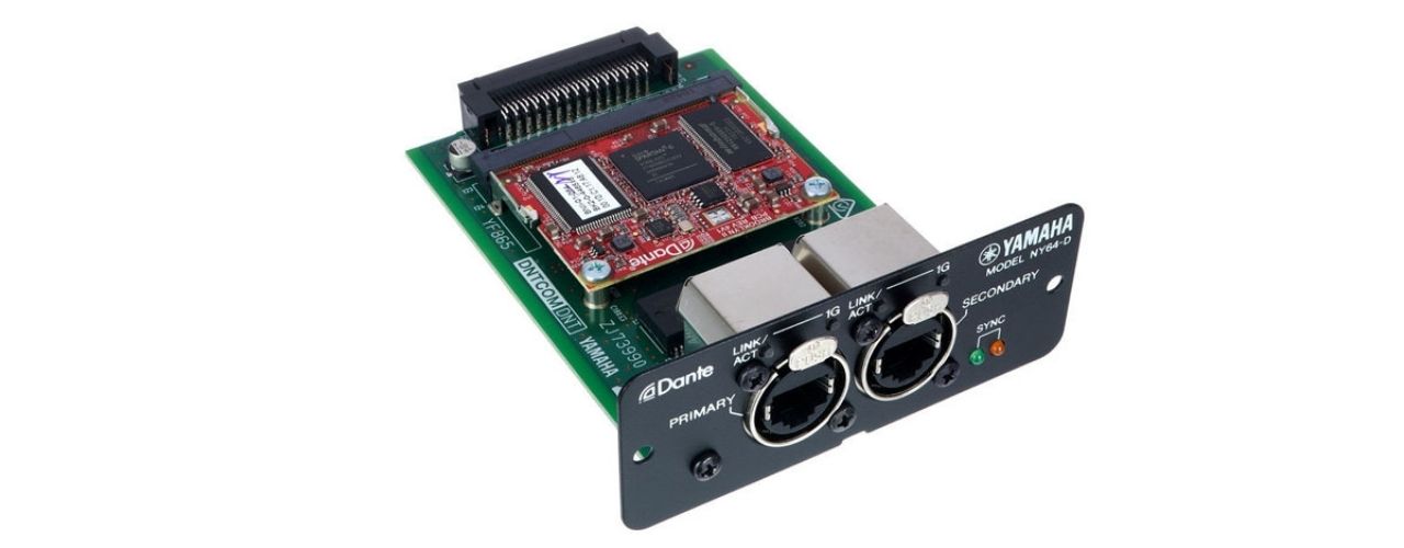 Card Yamaha Dante PY64-D ch&iacute;nh h&atilde;ng gi&aacute; rẻ