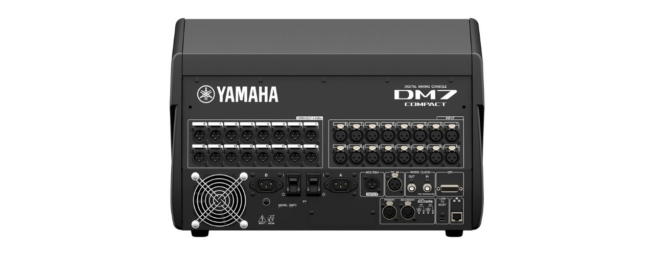 Mixer Yamaha DM7 Compact ch&iacute;nh h&atilde;ng gi&aacute; rẻ
