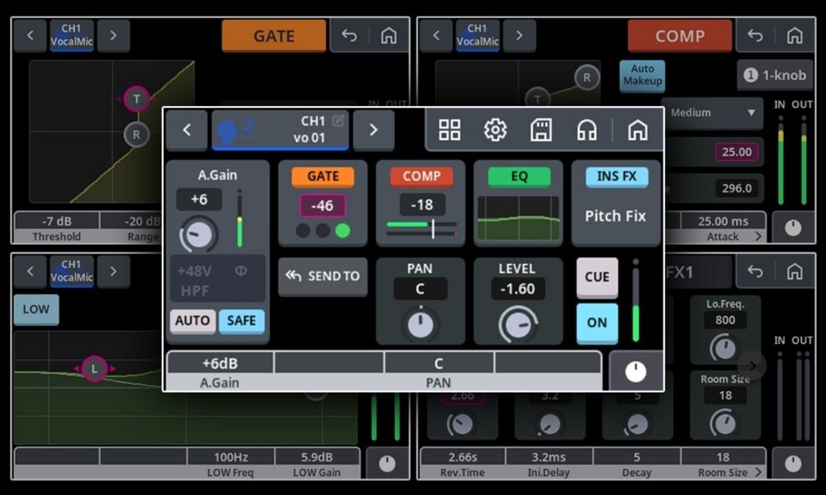 Soundcard thu &acirc;m Yamaha URX44V ch&iacute;nh h&atilde;ng gi&aacute; rẻ