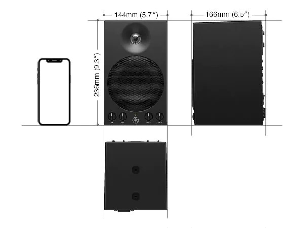 LOA KIỂM ÂM YAMAHA MSP3A