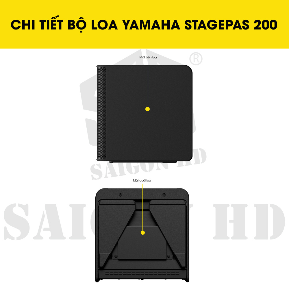 CHI TIẾT BỘ LOA YAMAHA STAGEPAS 200