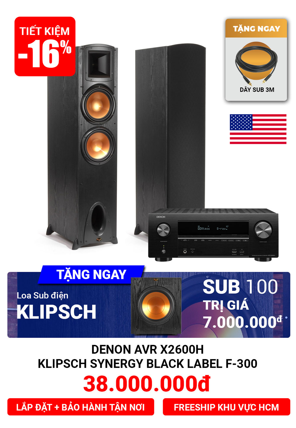 Sale thả ga - Quà cực đã khi mua dàn âm thanh tại SAIGON HD - 4