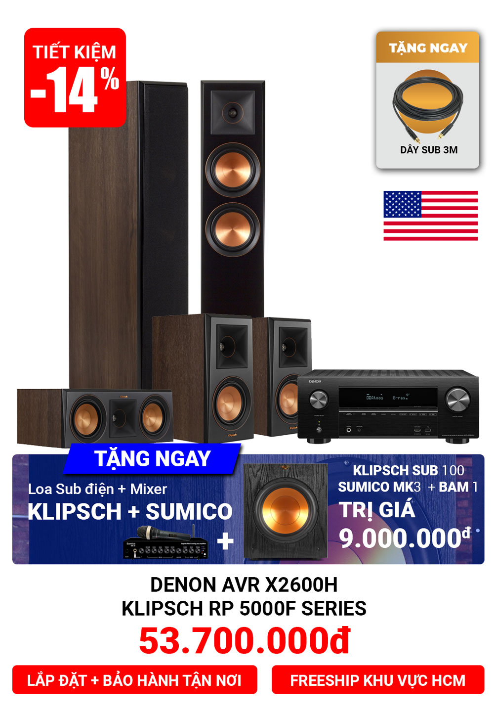 Sale thả ga - Quà cực đã khi mua dàn âm thanh tại SAIGON HD - 5