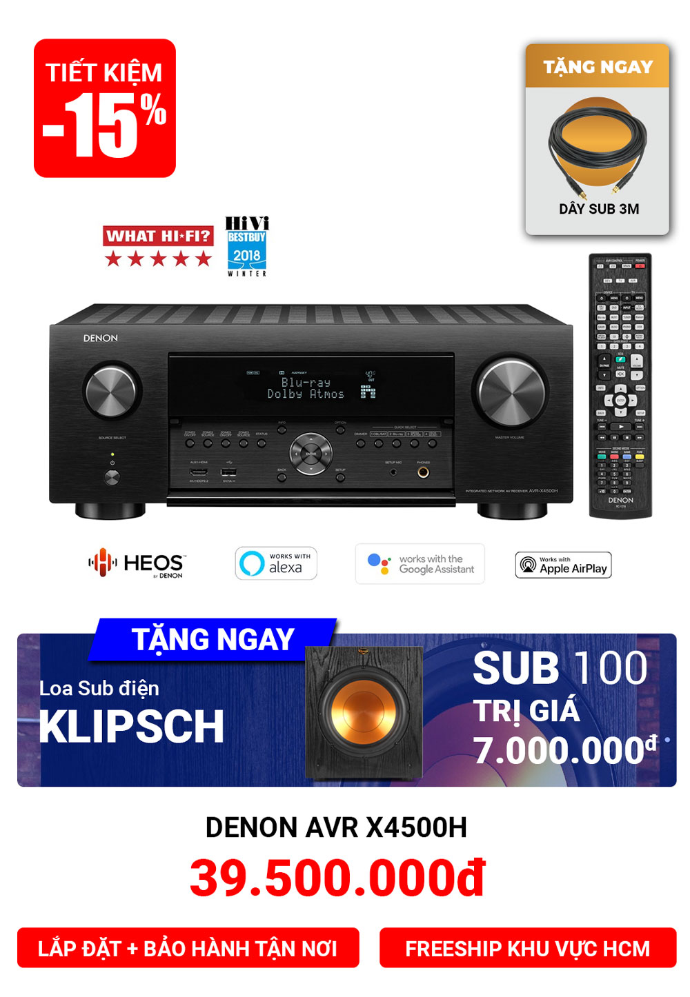 Sale thả ga - Quà cực đã khi mua dàn âm thanh tại SAIGON HD - 6