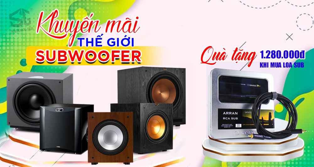 Khuyến mãi Subwoofer