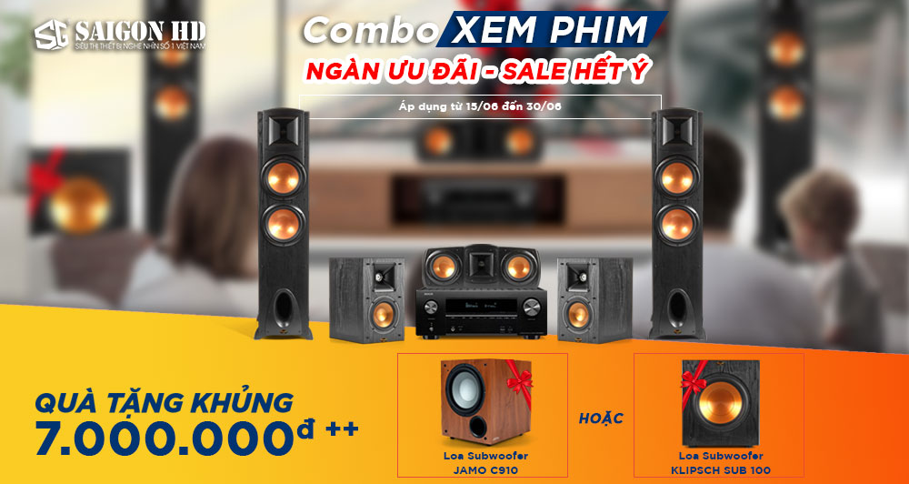 Khuyến mãi dàn xem phim tặng loa sub siêu khủng