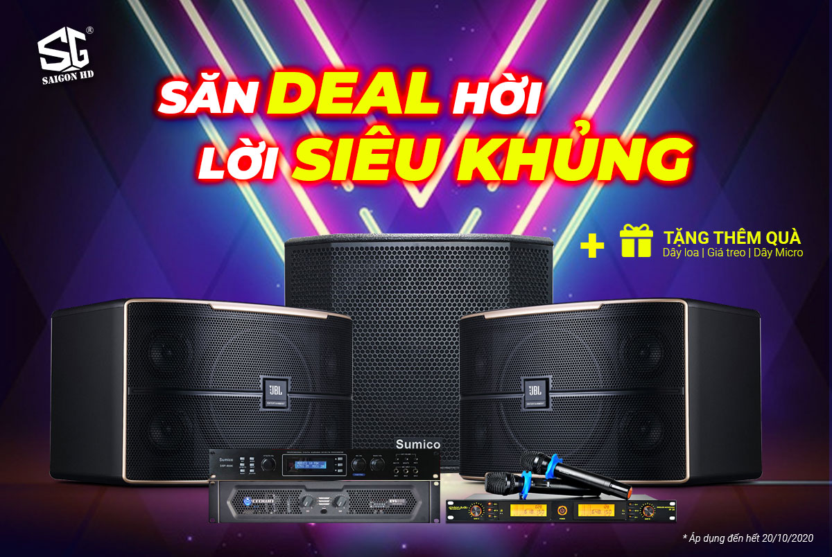 Săn deal hời, lời siêu khủng | Nhanh tay tậu ngay dàn karaoke siêu chất