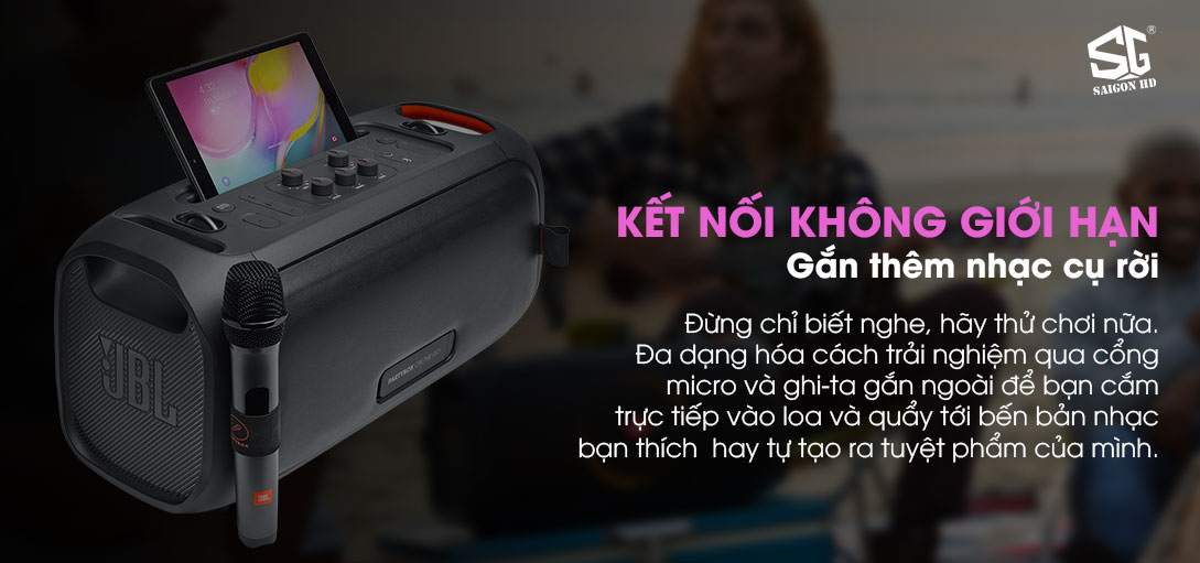 ĐẶT TRƯỚC RƯỚC QUÀ XỊN JBL PARTYBOX ON-THE-GO – QUẨY ĐÂU CŨNG ĐƯỢC