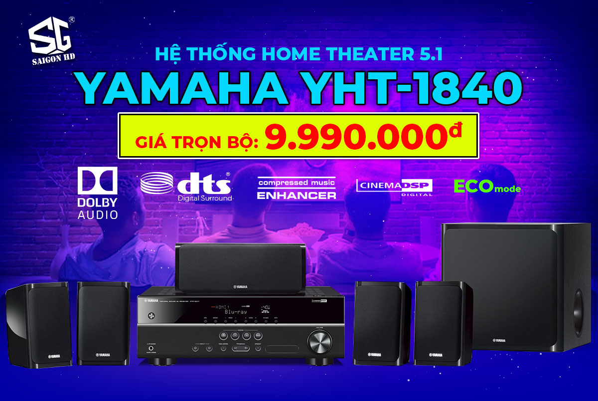 Dàn âm thanh Home Theater YAMAHA YHT 1840