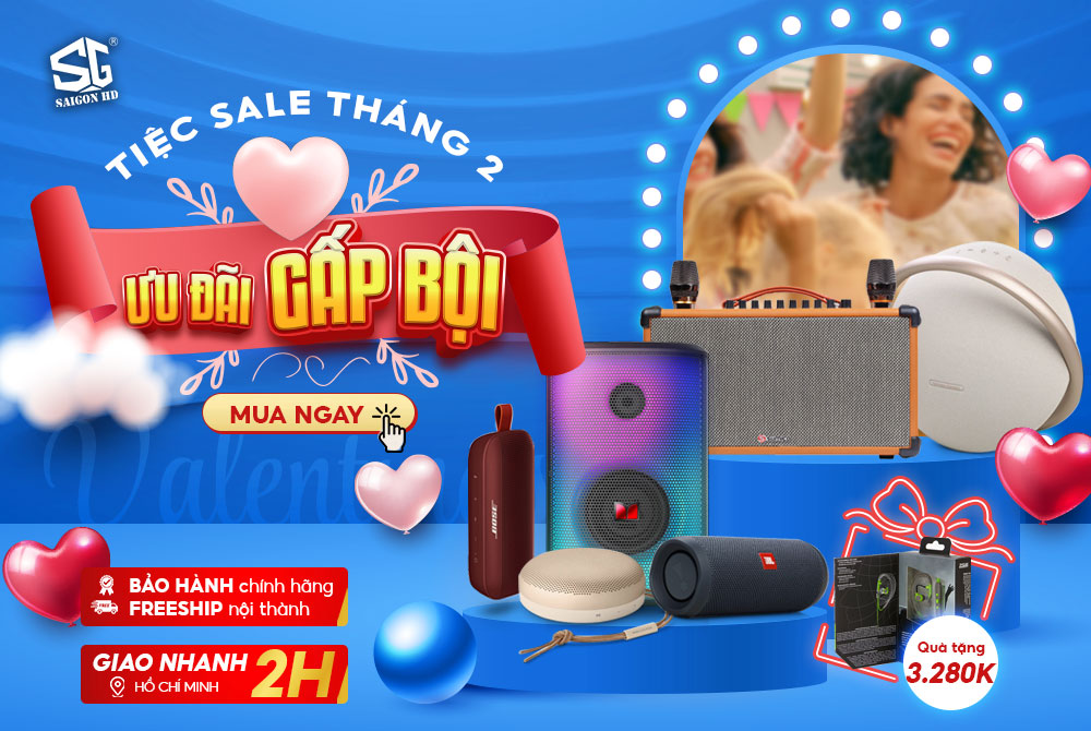 TIỆC SALE THÁNG 2 - ƯU ĐÃI GẤP BỘI