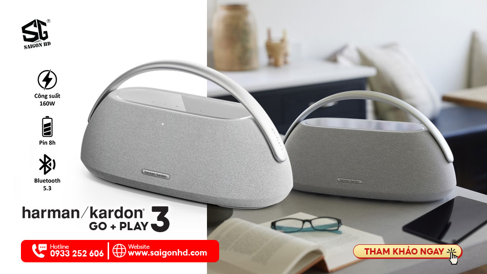 HARMAN KARDON GO + PLAY 3 RA MẮT