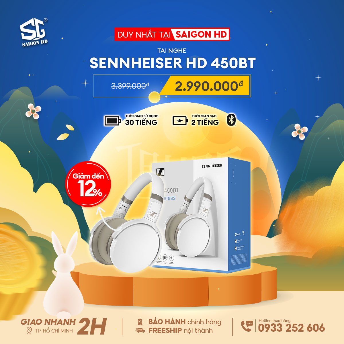 TAI NGHE SENNHEISER HD 450BT