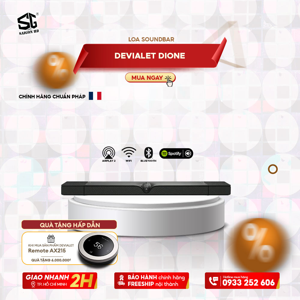 LOA SOUNDBAR DEVIALET DIONE