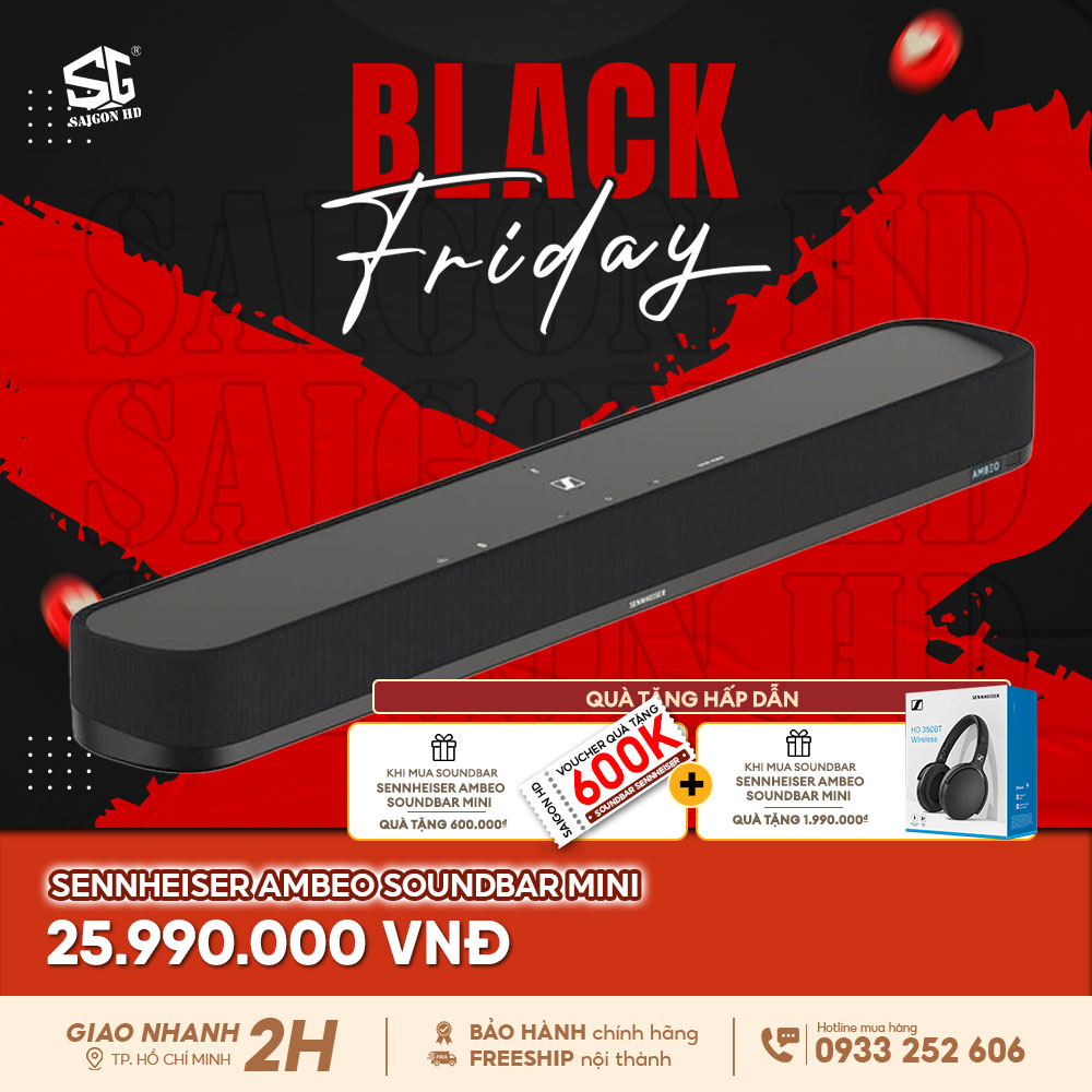 LOA SENNHEISER AMBEO SOUNDBAR MINI