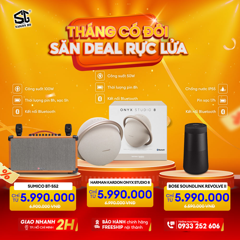 THÁNG CÓ ĐÔI - SĂN DEAL RỰC LỬA