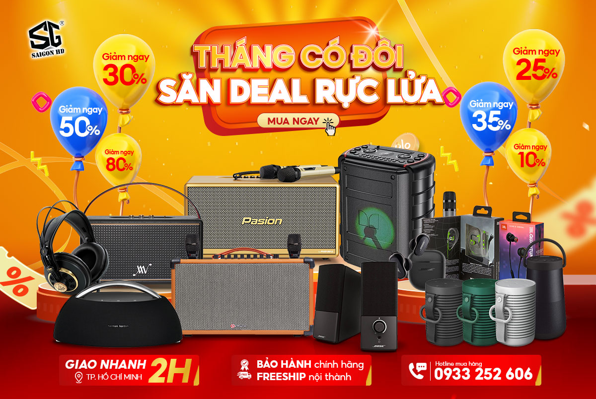 THÁNG CÓ ĐÔI - SĂN DEAL RỰC LỬA