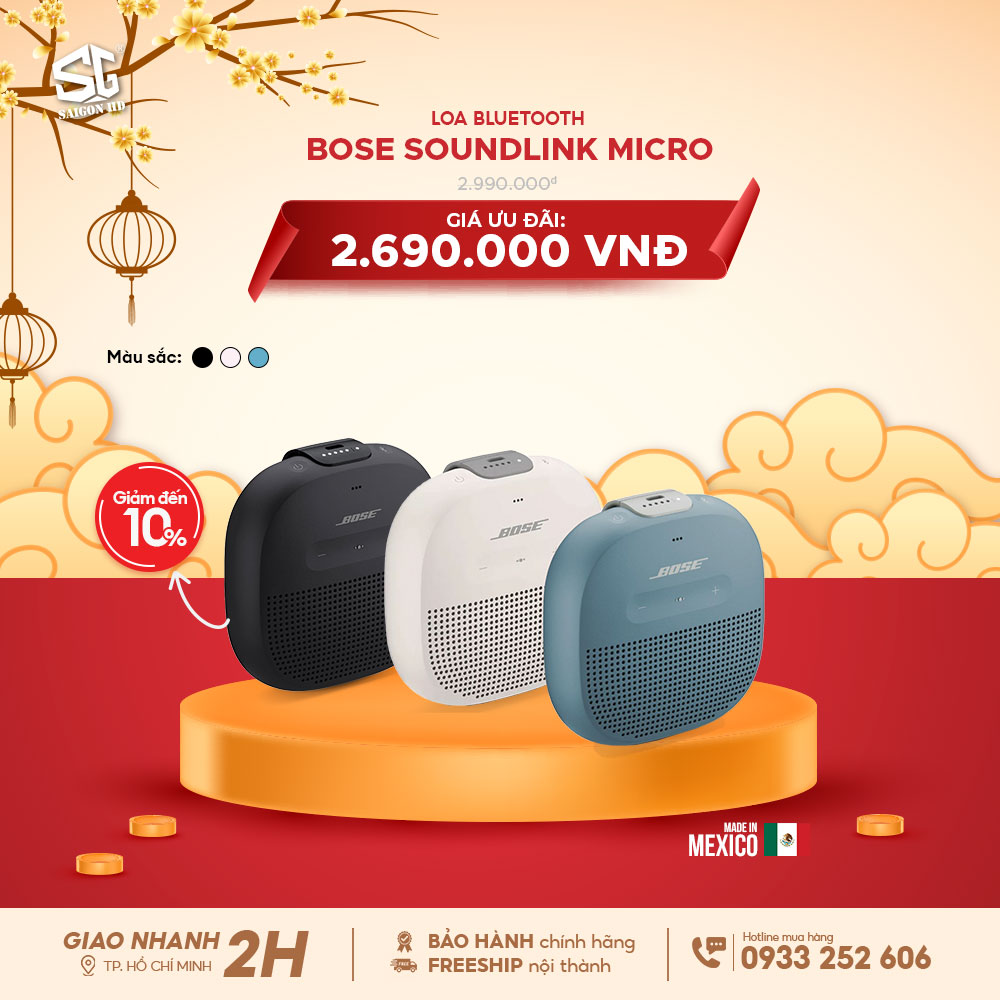 Loa Bluetooth di động Bose Soundlink Micro