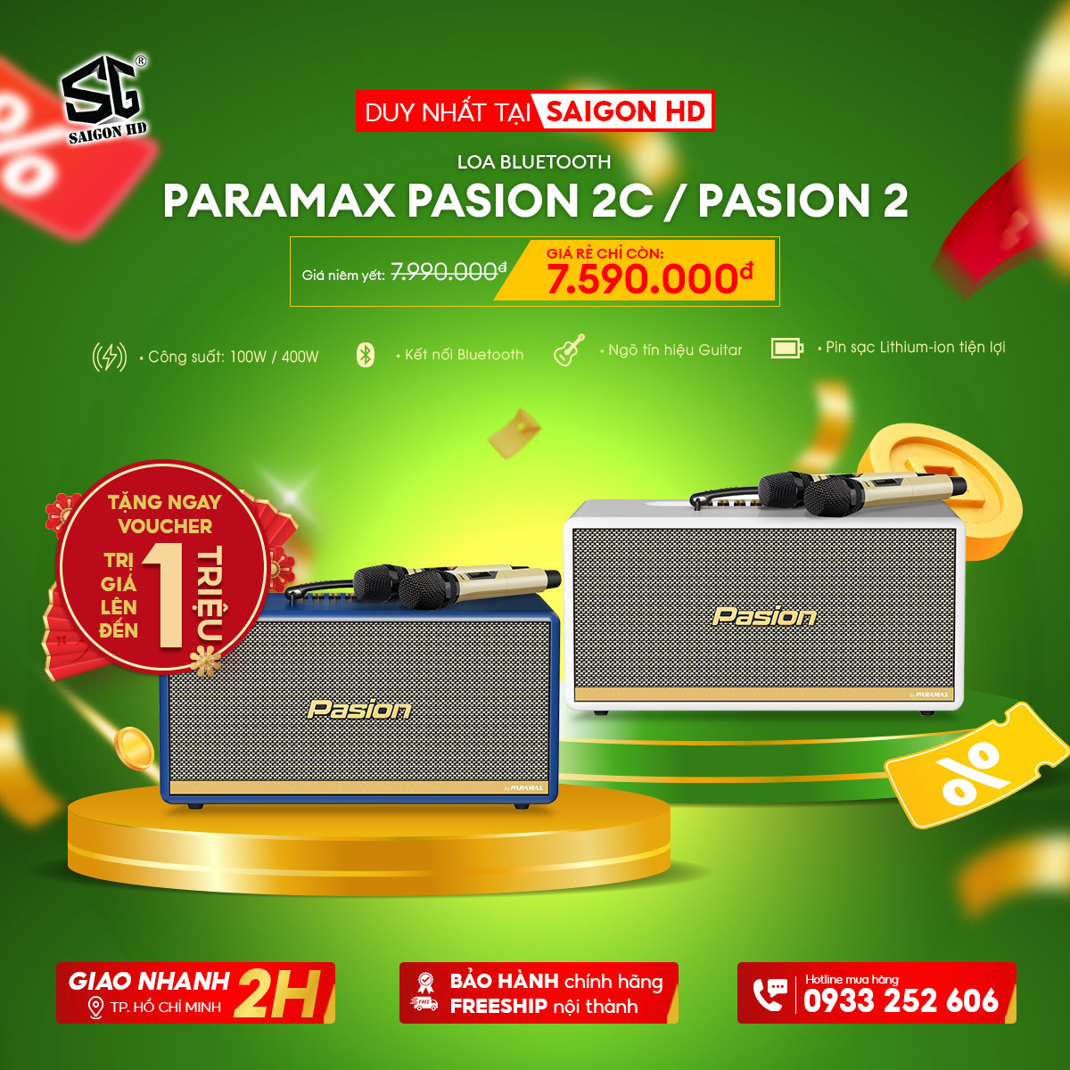 Loa Paramax Pasion 2 - Pasion 2C