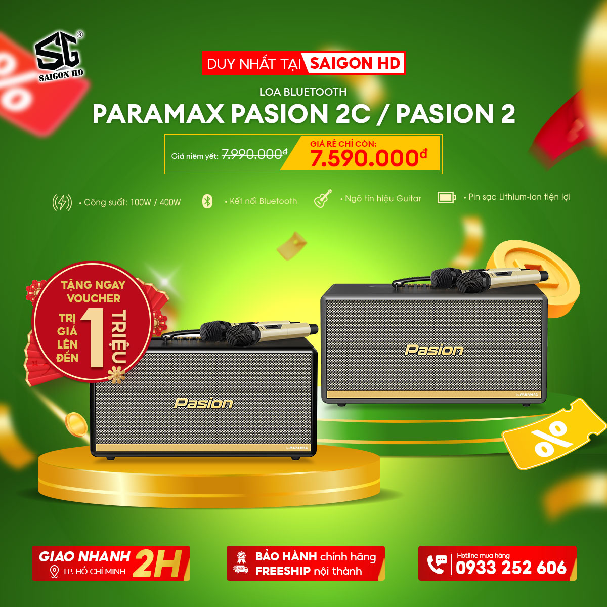 Loa Paramax Pasion 2 - Pasion 2C