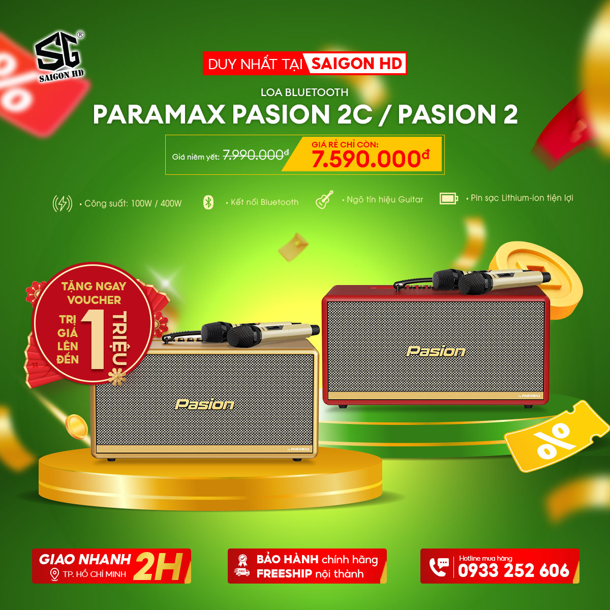 Loa Paramax Pasion 2 - Pasion 2C