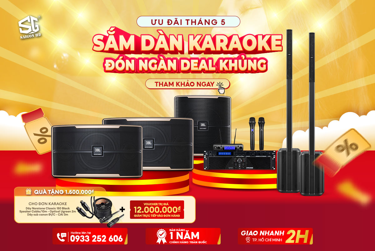 Sắm dàn karaoke - Đón ngàn deal khủng