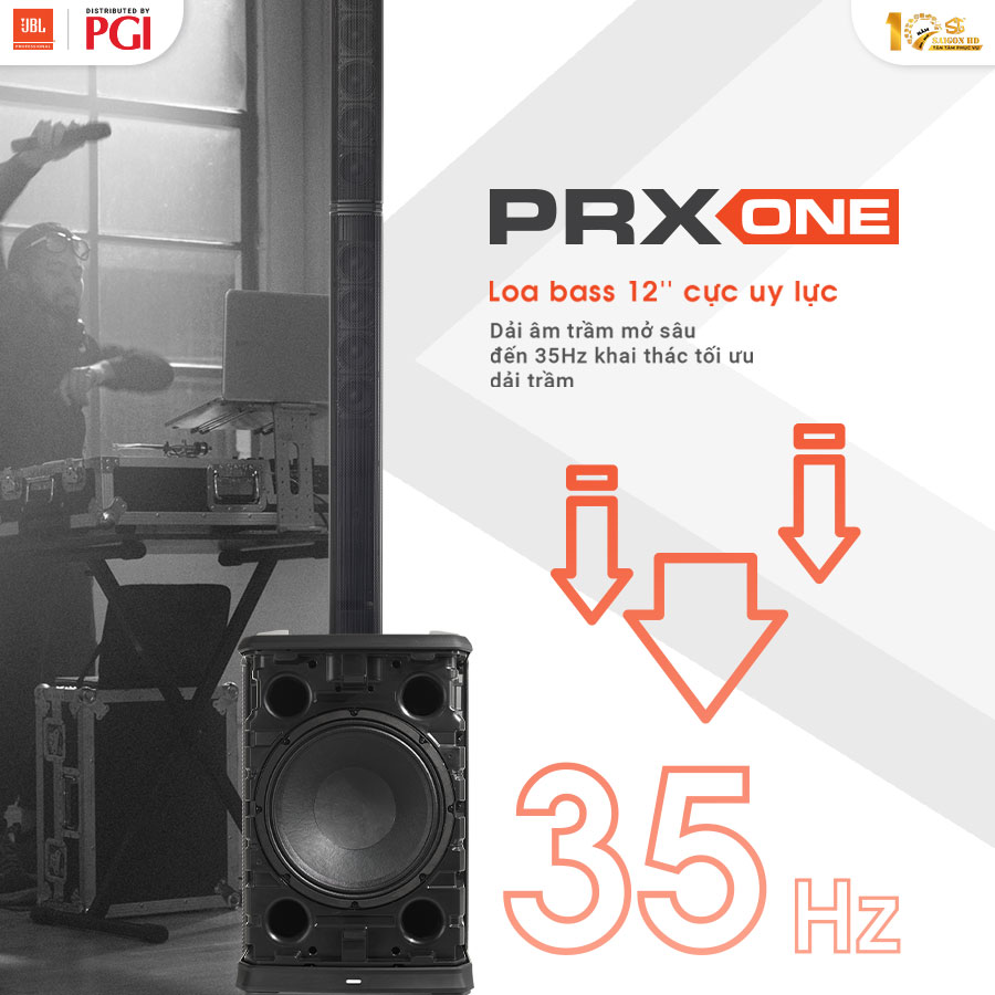 ĐẶT GẠCH JBL PRX ONE