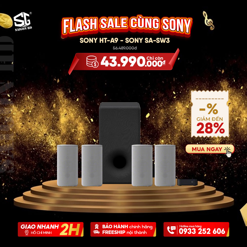 BÙNG CHẤT CÙNG SONY - SĂN NGAY DEAL HOT