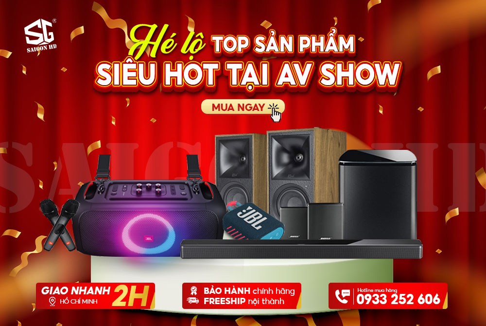 HÉ LỘ TOP 10 SẢN PHẨM SIÊU HOT TẠI AV SHOW