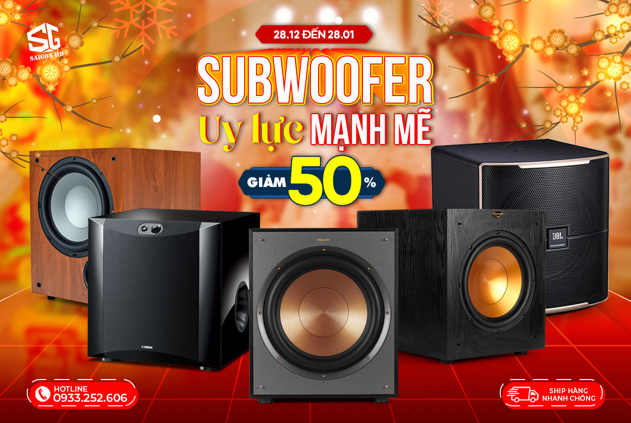 TOP SUBWOOFER UY LỰC MẠNH MẼ