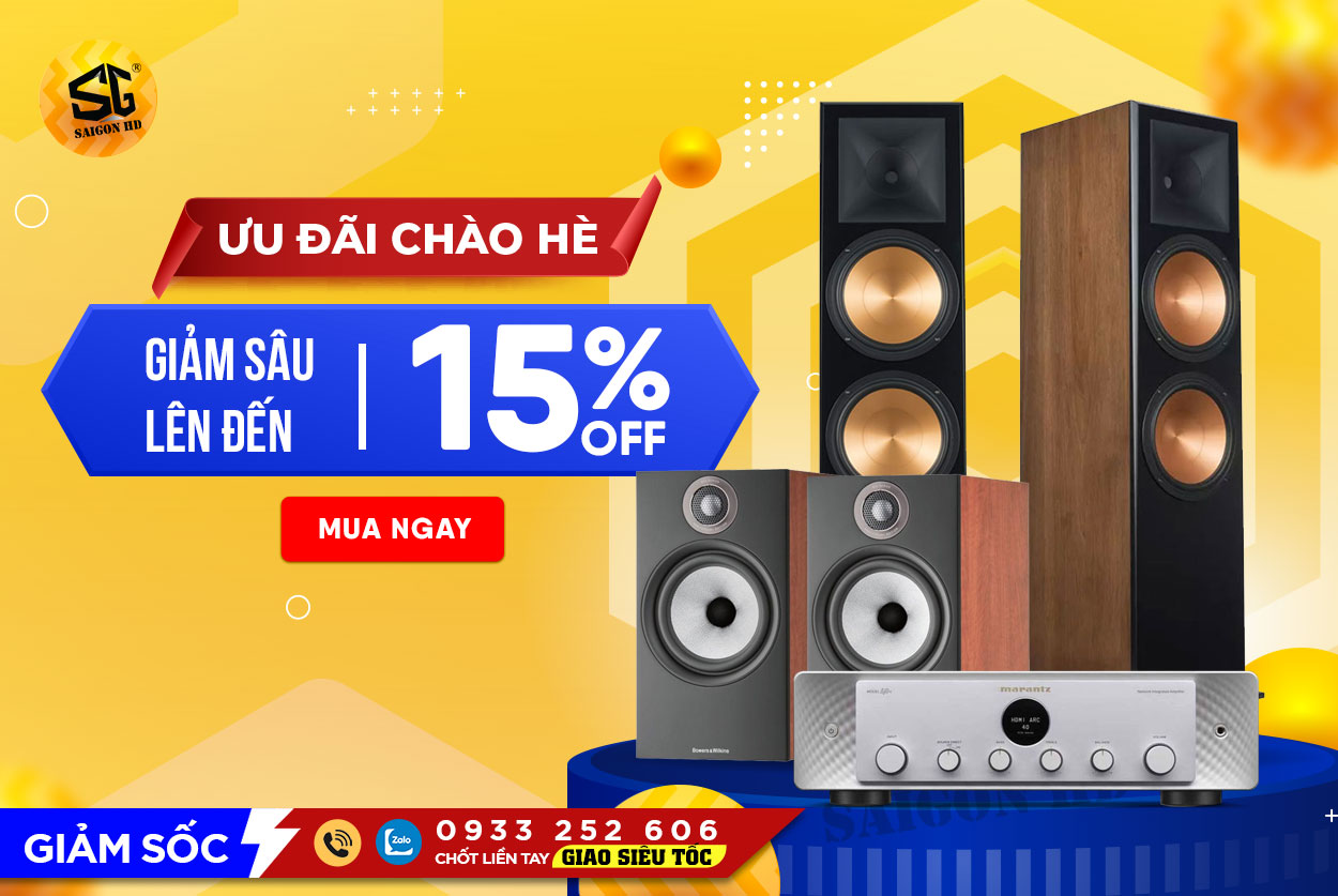 ƯU ĐÃI CHÀO HÈ - GIẢM SÂU ĐẾN 15%