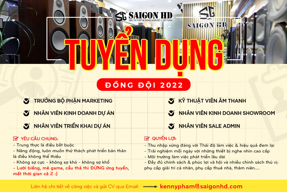 TUYỂN DỤNG 2022