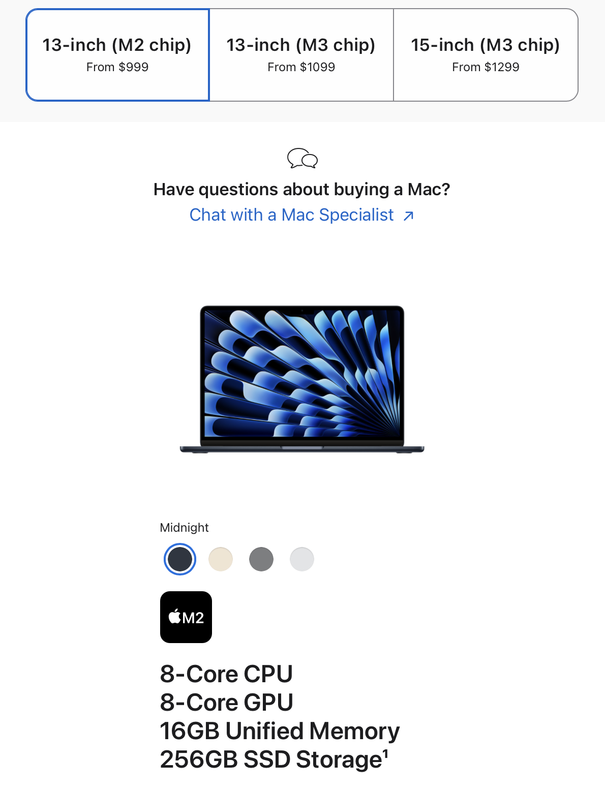 Apple nâng cấp miễn phí RAM mặc định cho MacBook Air từ 8GB lên 16GB