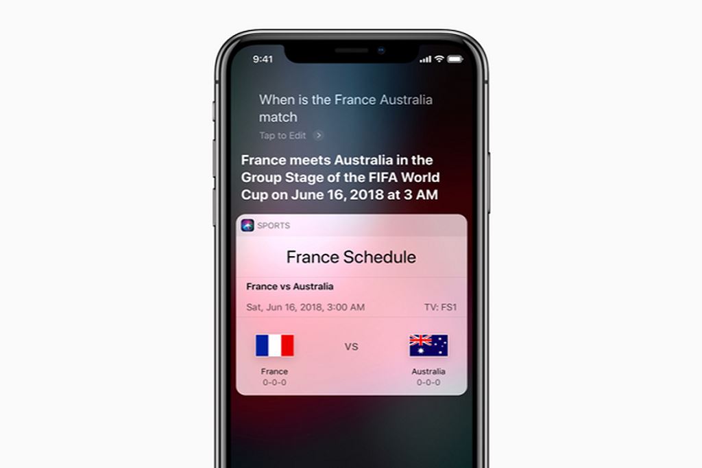 Apple nâng cấp Siri, Music, iBooks, App Store và News phục vụ World Cup 2018