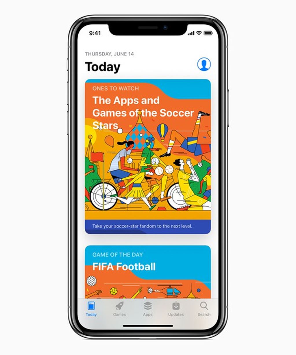 Apple nâng cấp Siri, Music, iBooks, App Store và News phục vụ World Cup 2018