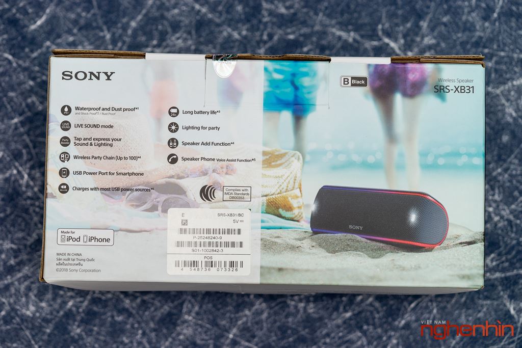 Đánh giá loa di động Sony XB31 - Nhỏ, hợp lí và đáng mua