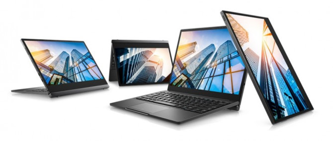 Laptop đầu tiên sạc không dây Dell Latitude 7285 giá 1.750USD