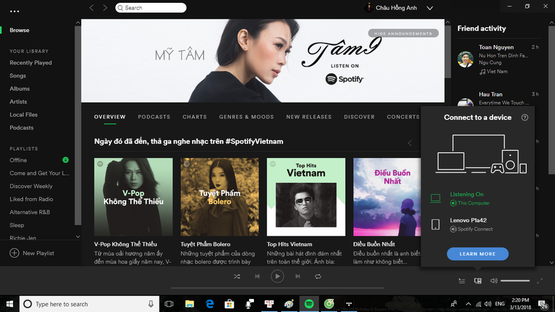 Spotify Connect: Tính năng hữu ích dành cho người dùng sở hữu nhiều thiết bị