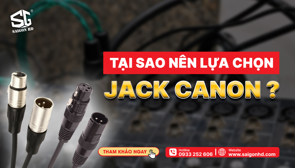 Jack Canon là gì và Tầm Quan Trọng Của Nó Trong Công Nghệ Kết Nối Âm Thanh 