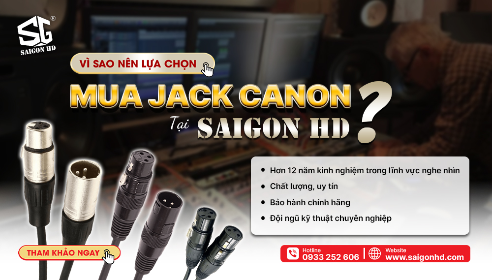 Jack Canon là gì và Tầm Quan Trọng Của Nó Trong Công Nghệ Kết Nối Âm Thanh 