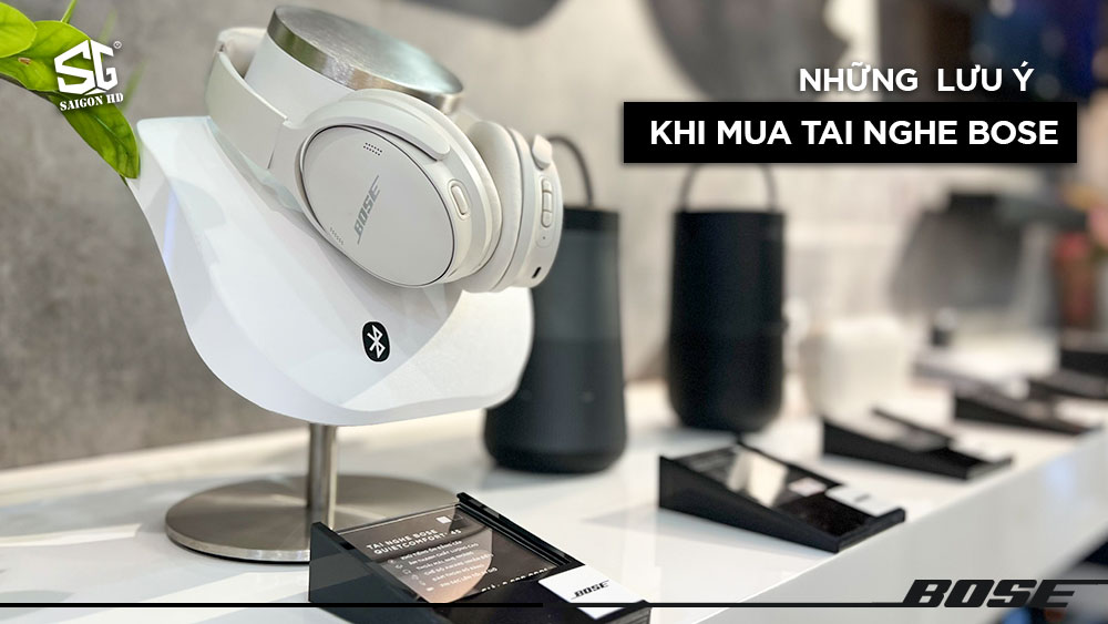 Các mẫu Tai nghe Bose chính hãng mới nhất hiện nay