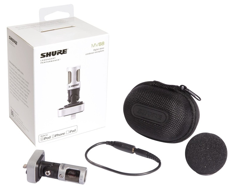 Shure MV88-A: Chiếc micro khởi đầu cho các vlogger sản xuất nội dung bằng smartphone